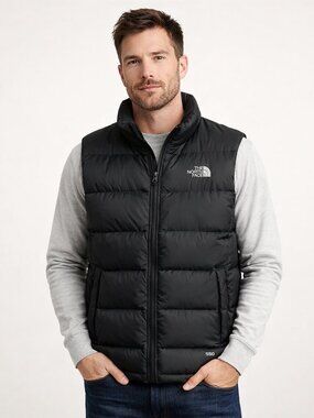The Northface Down Vest Black Size Large